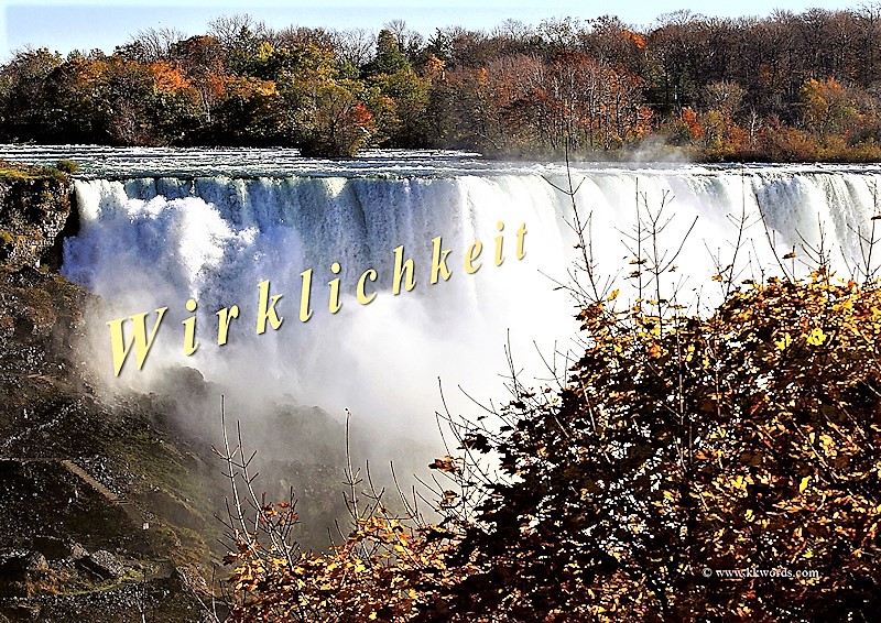 Poster A4 zum Thema Wirklichkeit