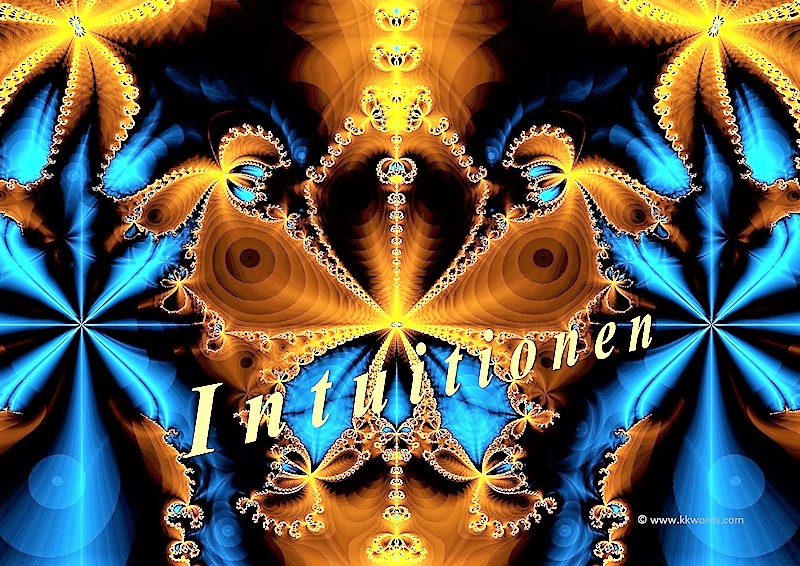 Poster A3 zum Thema Intuition