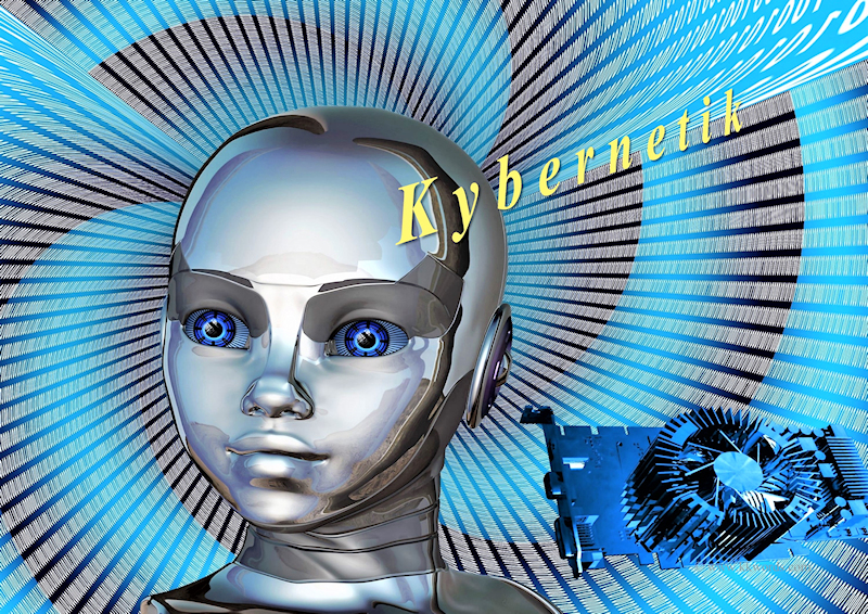 Poster A3 zum Thema Kybernetik