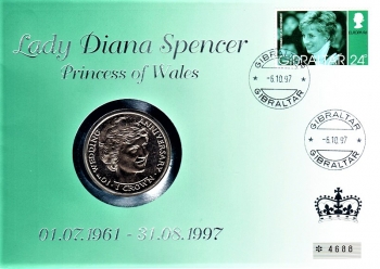 Lady Diana Spencer - Princess of Wales 01.07.1961 - 31.08.1997