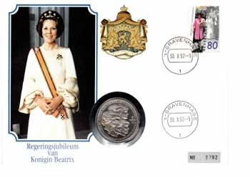 Regeringsjubileum van Konigin Beatrix - Jubileum 30.10.1992