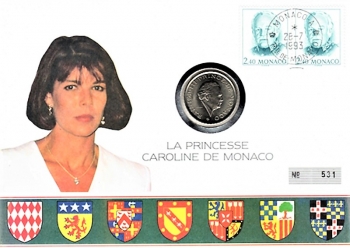 Caroline de Monaco - Frstentum Monaco - 28.07.1993