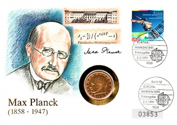 Max Planck - Nobelpreistrger - 1858 bis 1947 - Berlin 02.05.1991