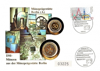 Mnzprgesttte Berlin - Numisbrief Berlin 09.07.1991