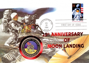 25. Jahrestag der Mondlandung - Washington D.C. 20.07.1994