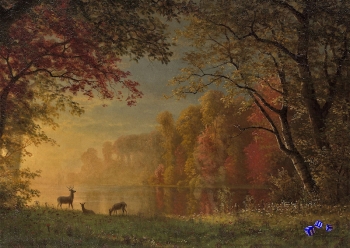 Albert Bierstadt - Hochwertiger Kunstdruck - Landschaft 8