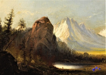 Albert Bierstadt - Hochwertiger Kunstdruck - Landschaft 6