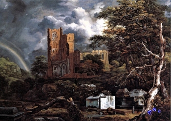 Hochwertiger Kunstdruck - Jacob Ruisdael