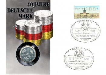 40 Jahre Deutsche Mark - Whrungsreform - Berlin 14.10.1988