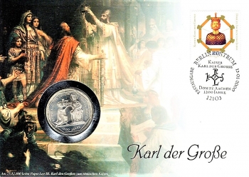 Karl der Groe - Krnung 1200 Dom zu Aachen 2000 - Berlin 13.01.2000
