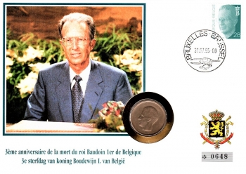 Knig Baudoin von Belgien - Brssel 31.07.1995