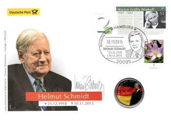 Helmut Schmidt - 1918 bis 2015 - Hamburg 10.11.2015
