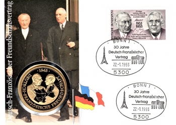 Deutsch-Franzsischer Freundschaftsvertrag - Bonn 22.01.1993