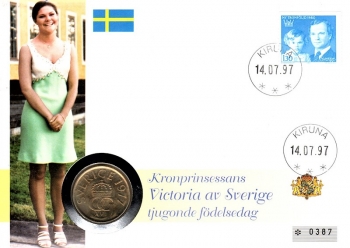 Kronprinzessin Victoria von Schweden - Kiruna 14.07.1997