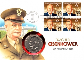 Dwight D. Eisenhower - 100. Geburtstag - Abilene 13.10.1990