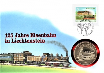 125 Jahre Eisenbahn in Liechtenstein - Vaduz 22.08.1997