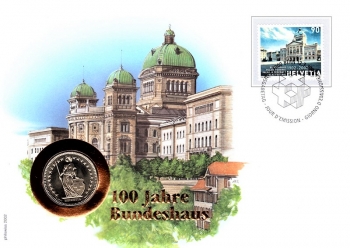 Schweiz - 100 Jahre Bundeshaus - Bern 12.03.2002