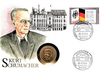 Kurt Schumacher - Sozialdemokrat - Hannover 26.03.1990