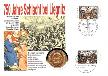 750 Jahre Schlacht bei Liegnitz - Legnica Polen und Berlin 09.04.1991