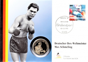 Deutscher Box-Weltmeister 1930 - Max Schmeling - Berlin 09.02.1995