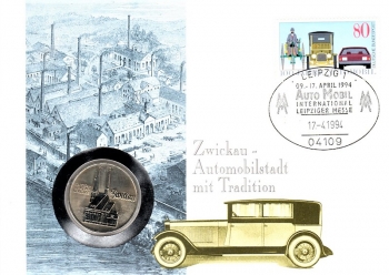 Zwickau - Automobilstadt mit Tradition - Leipzig 17.04.1994
