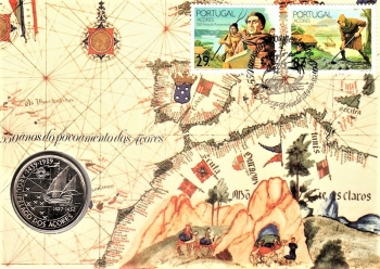 550 Jahre Besiedlung der Azoren - Portugal 21.09.1990