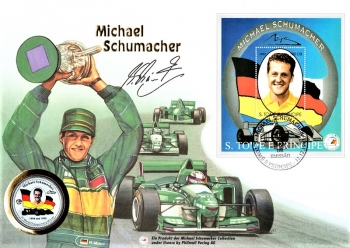 Maxi Brief - Michael Schumacher - S. Tome E Principe 12.12.1997
