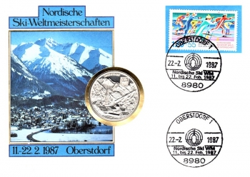 Nordische Ski-Weltmeisterschaften - Oberstdorf 22.02.1987