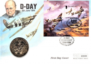 D-Day - 50. Jahrestag 6. Juni 1944 - Guernsey 06.06.1994