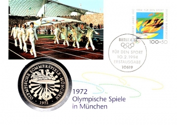 1972 Olympische Spiele in Mnchen - Berlin 10.02.1994