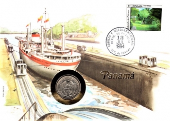 Republik Panama - Landbrcke Panama Kanal - Panama City 13.07.1984