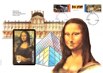 Maxi Brief - Louvre Paris - Mona Lisa - Paris 20.11.1993