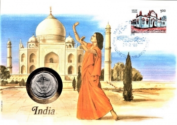 Indien - Taj Mahal Mausoleum - Uttar Pradesh 29.02.1988
