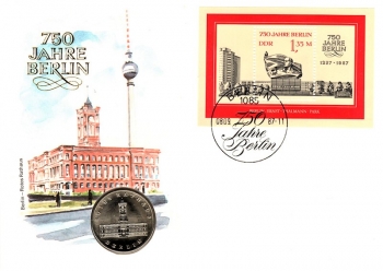 750 Jahre Berlin - Rotes Rathaus - Berlin 08.09.1987