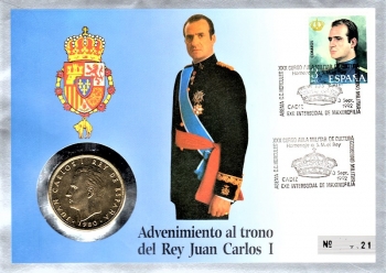 Advenimiento al trono del Rey Juan Carlos I - Cadiz 03.09.1992