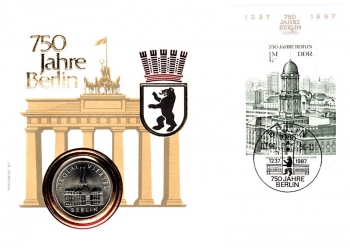 750 Jahre Berlin - Brandenburger Tor - Berlin 03.06.1986