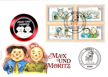 Max und Moritz - Wilhelm Busch - Bonn 19.04.1990