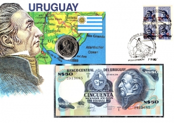 Maxi Brief - General Jos Artigas - Uruguay 07.11.1980