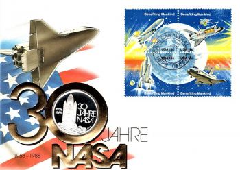 30 Jahre NASA - Benefiting Mankind - Cap Canaveral 01.10.1988
