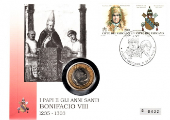 Bonifacio VIII 1235 - 1303 - Vaticano 24.03.1998