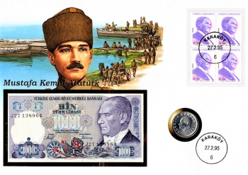 Maxi Brief - Trkei - Mustafa Kemal Atatrk - Karaky 27.02.1995