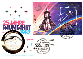 25 Jahre Raumfahrt - CCCP Kosmodrom Baikonur 04.10.1982