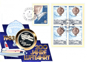200 Jahre Luftfahrt 1983 - Monaco 27.04.1983
