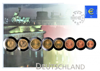 Maxi Brief - Euro-Bargeld-Einfhrung - Berlin 01.01.2002