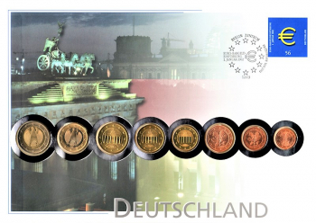 Maxi Brief - Euro-Bargeld-Einf�hrung - Berlin 01.01.2002