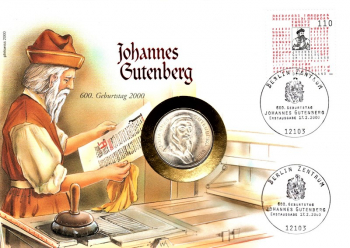 Johannes Gutenberg - 600. Geburtstag - Berlin 17.02.2000