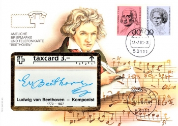 Ludwig van Beethoven - 1770 bis 1827 - Bonn 12.07.1993