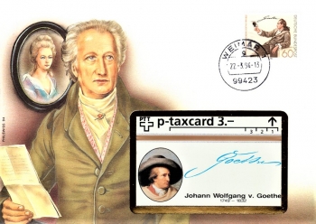 Johann Wolfgang von Goethe - 1749 bis 1832 - Weimar 22.03.1994