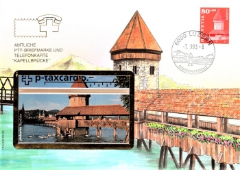 Telefonkarte Schweiz - Luzern 07.09.1993
