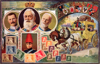 Prinz-Regent Luitpold von Bayern - Postkarte Frankfurt - 12.12.1912